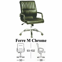 Kursi Direktur & Manager Subaru Type Ferre M Chrome