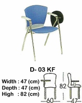 Kursi Kuliah Indachi Type D-03 KF